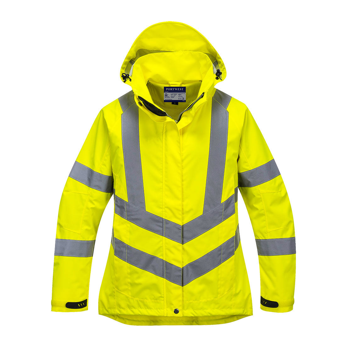 Hi-Vis Women's Breathable Rain Jacket - YERR