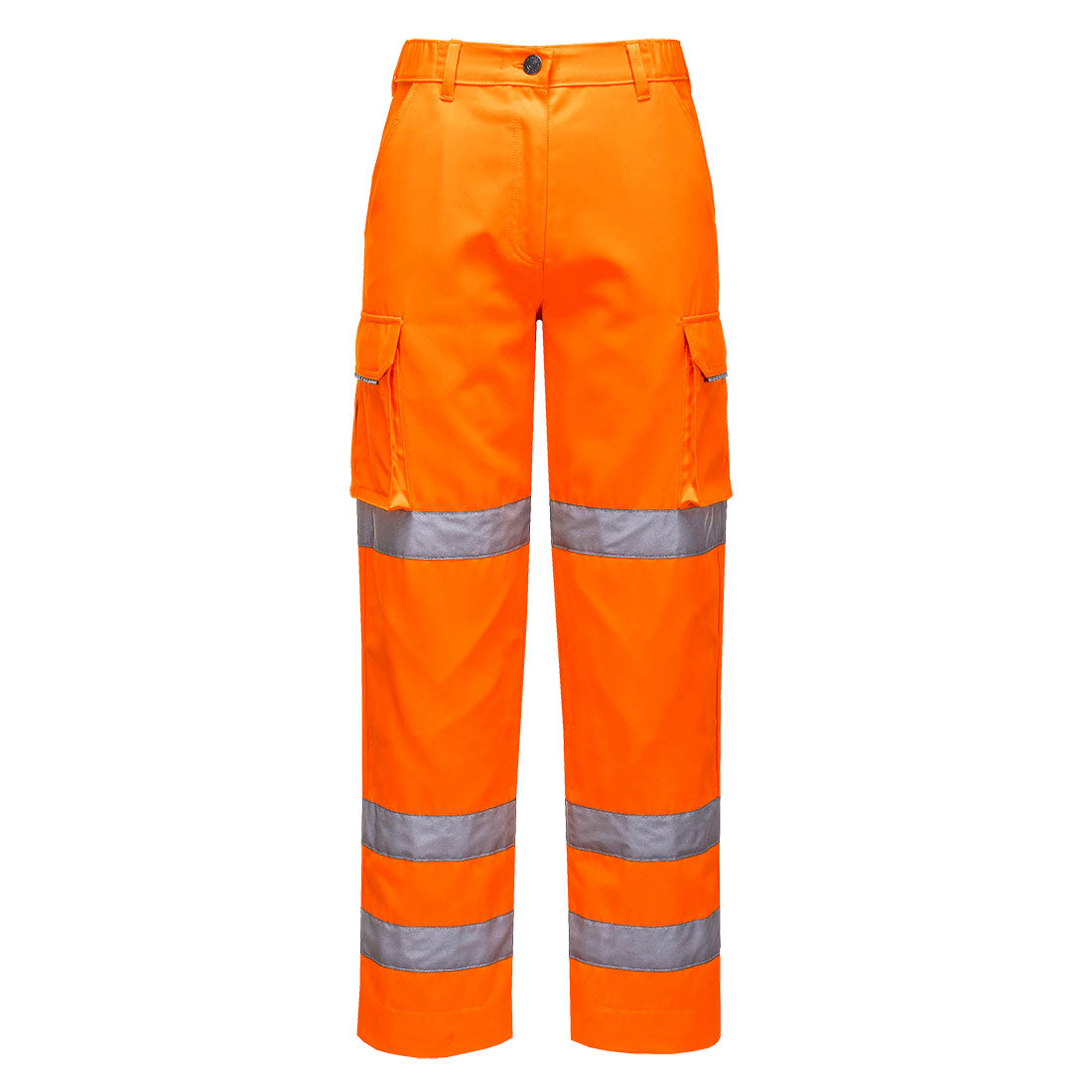 Hi-Vis Women's Three Band Work Trousers - ORRR