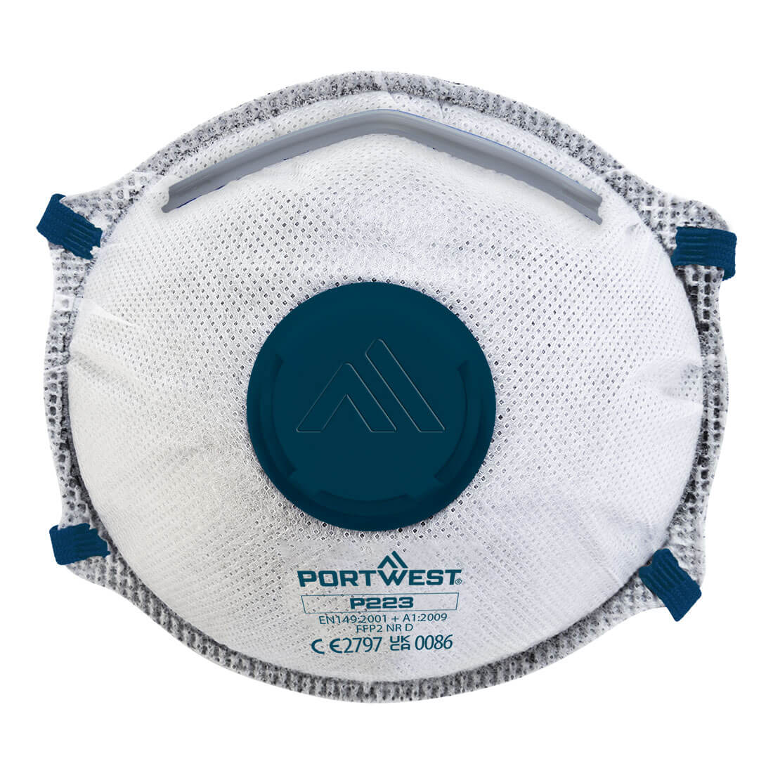 FFP2 Carbon Valved Dolomite Respirator (Pk10) - WHR