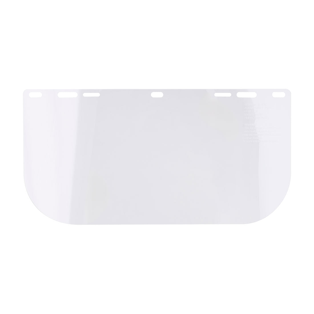 PC Visor Flat Clear (PK 5) - CLR