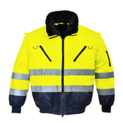 Hi-Vis 3-in-1 Contrast Pilot Jacket - YNRR