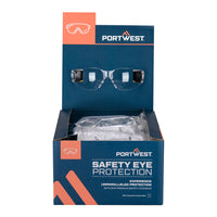 Anti-Scratch Eye Protection Glasses 12 Pack | PM32