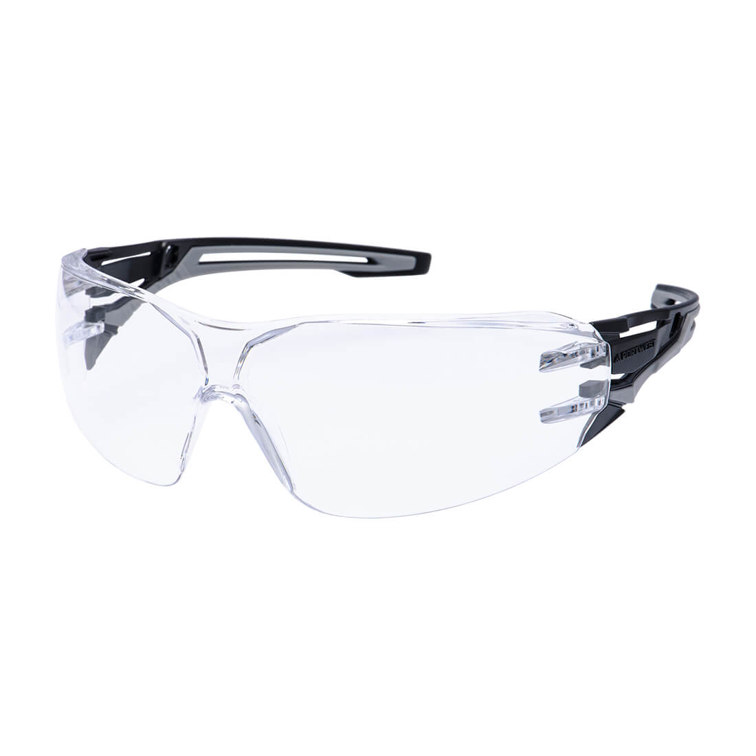 Anthracite Wraparound Safety Glasses - CLR