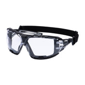 Anthracite Wraparound Plus Safety Glasses - CLR