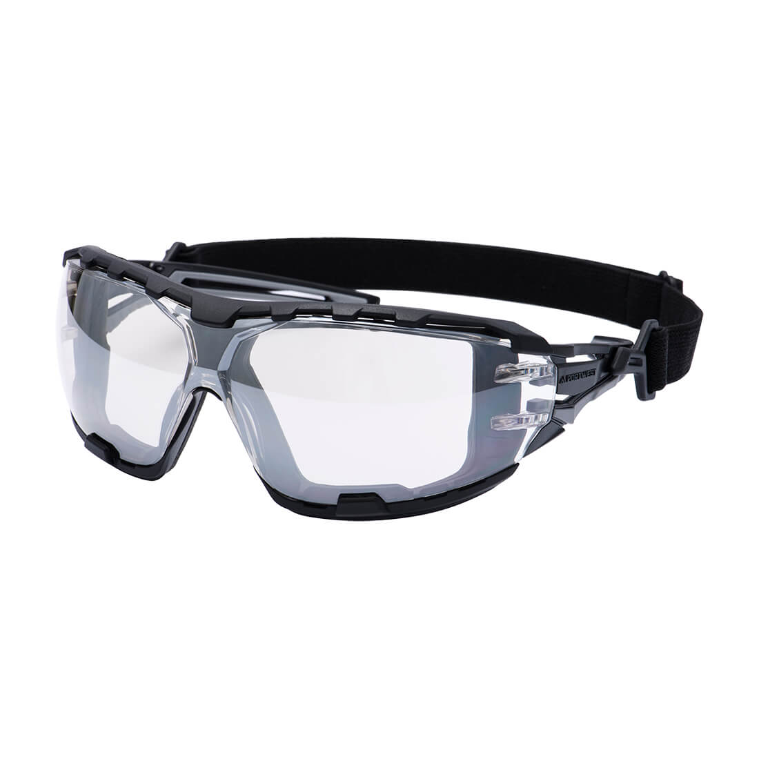 Anthracite Wraparound Plus Safety Glasses - MIR