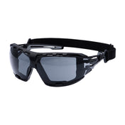 Anthracite Wraparound Plus Safety Glasses - SKR