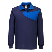 PW2 Cotton Comfort Polo Shirt L/S - NRRR
