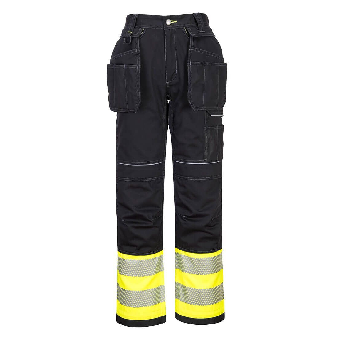 PW3 Hi-Vis Class 1 Holster Pocket Trousers - YBRR