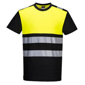 PW3 Hi-Vis Cotton Comfort Class 1 T-Shirt S/S - BKY
