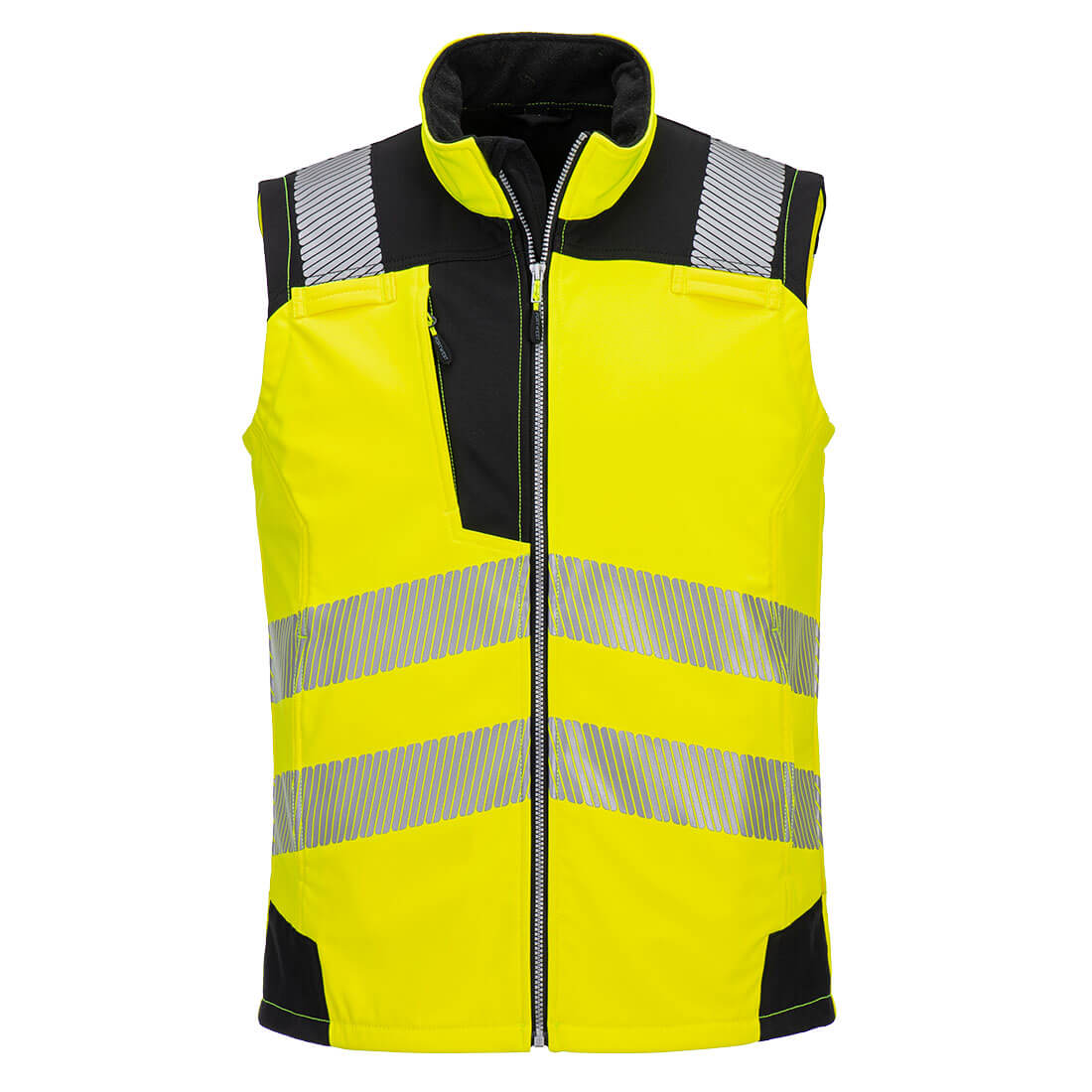 PW3 Hi-Vis Softshell Gilet (3L) - YBRR