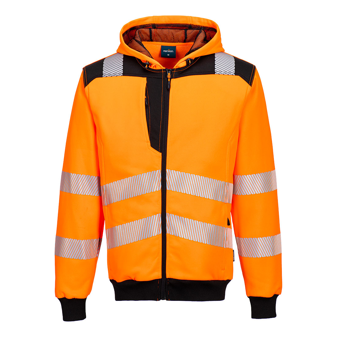 PW3 Hi-Vis Zip Hoodie - OBRR