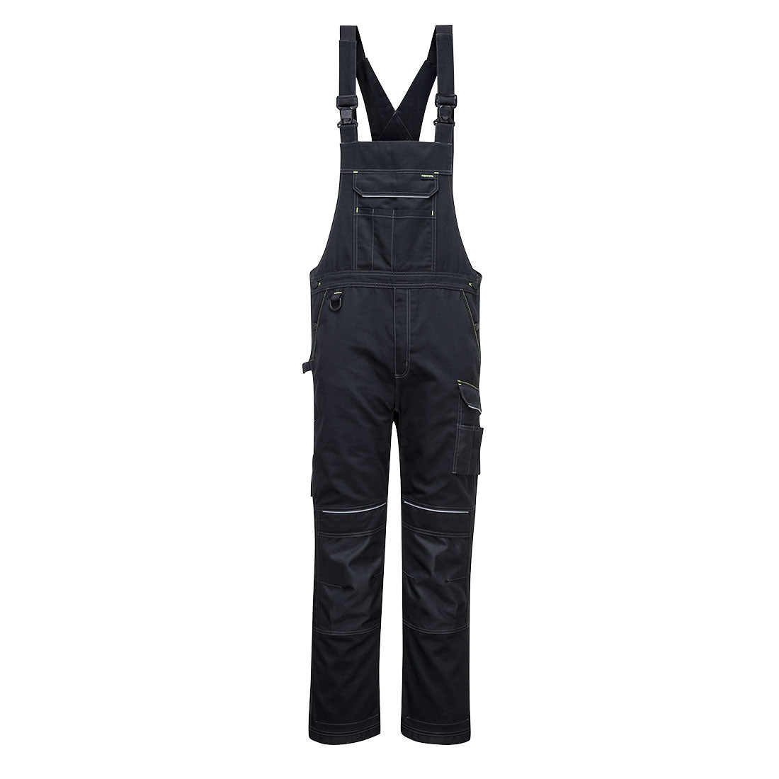 PW3 Work Bib and Brace - BKRR