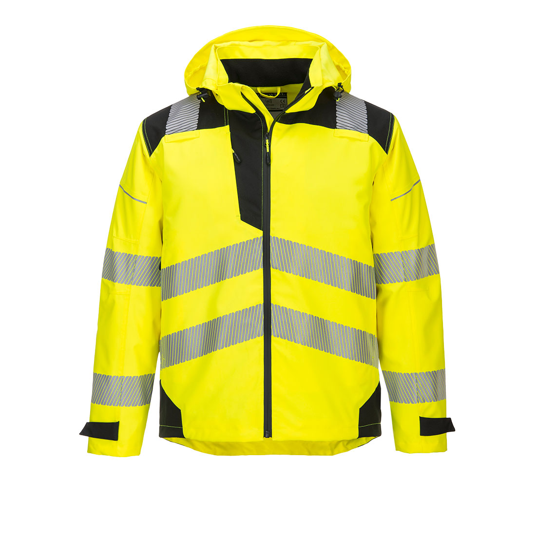 PW3 Hi-Vis Extreme Rain Jacket - YBRR