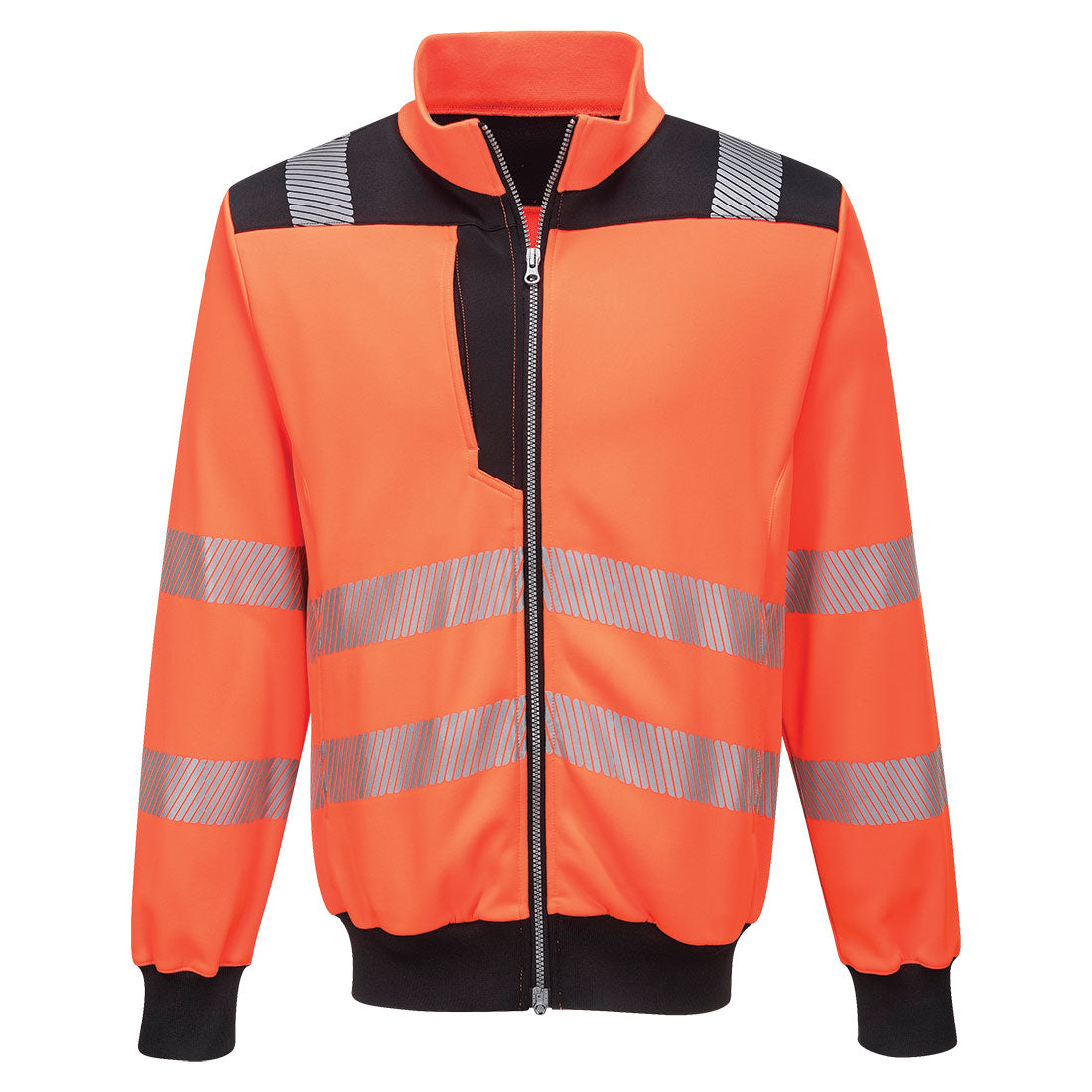 PW3 Hi-Vis Zip Sweatshirt - OBRR