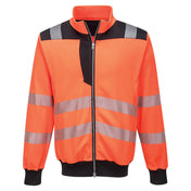 PW3 Hi-Vis Zip Sweatshirt - OBRR