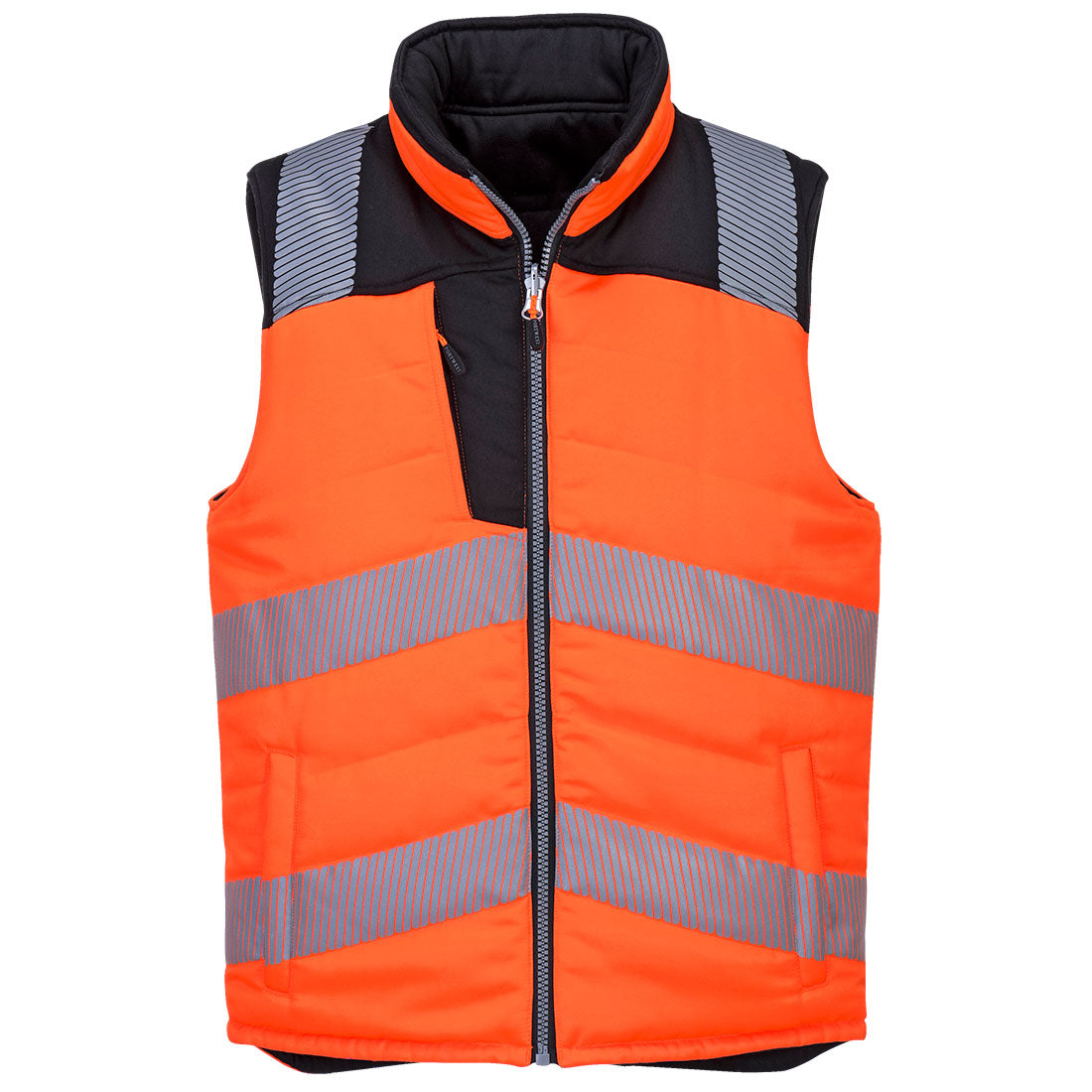 PW3 Hi-Vis Reversible Bodywarmer - OBRR