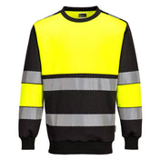 PW3 Hi-Vis Class 1 Sweatshirt - YBRR