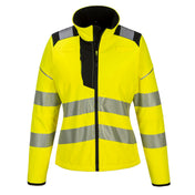 PW3 Hi-Vis Women's Softshell (3L) - YBRR