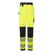 PW3 Hi-Vis Women's Stretch Work Trousers - YBRR