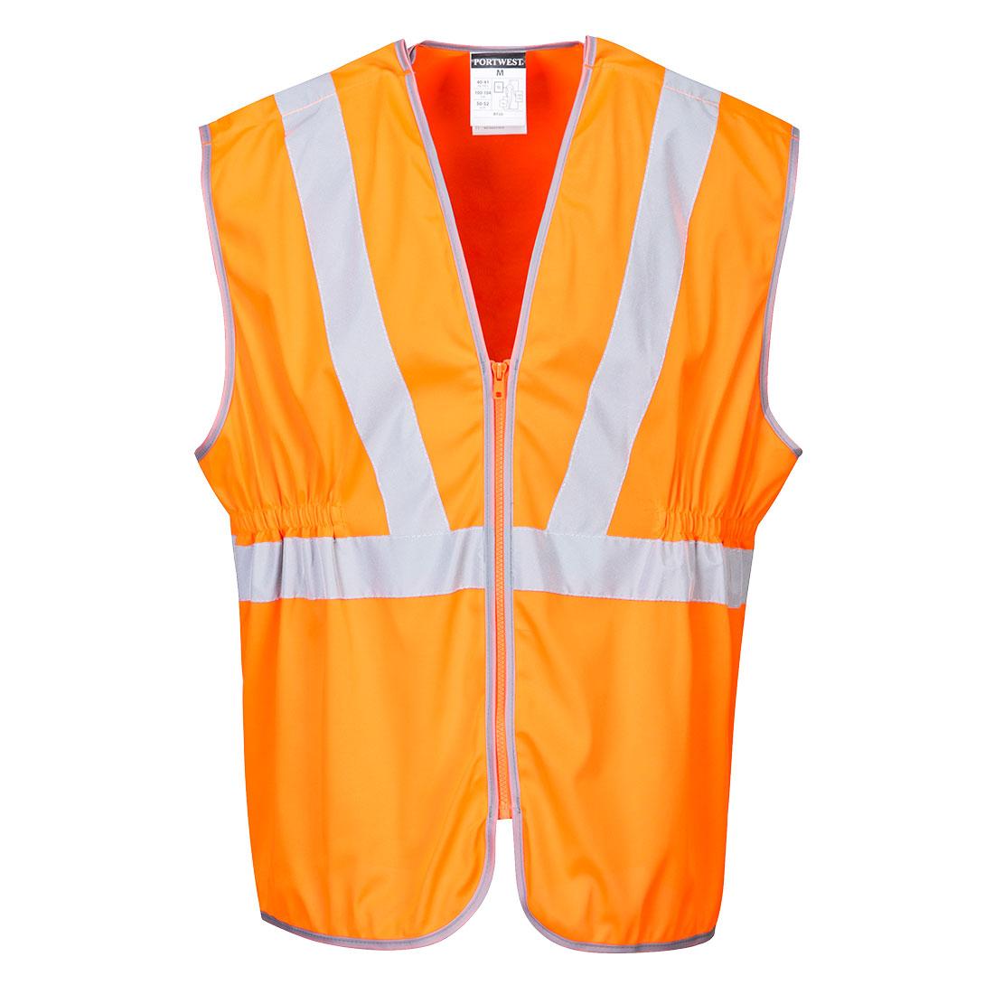 Hi-Vis Zip Long Length Vest - ORRR