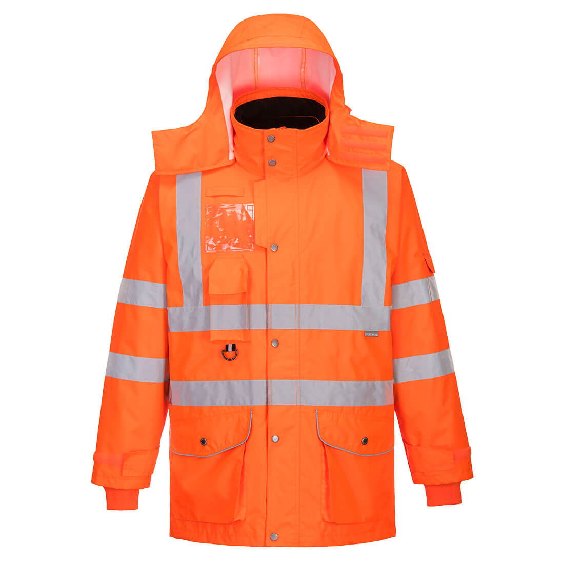 Hi-Vis Breathable 7-in-1 Traffic Jacket - ORRR