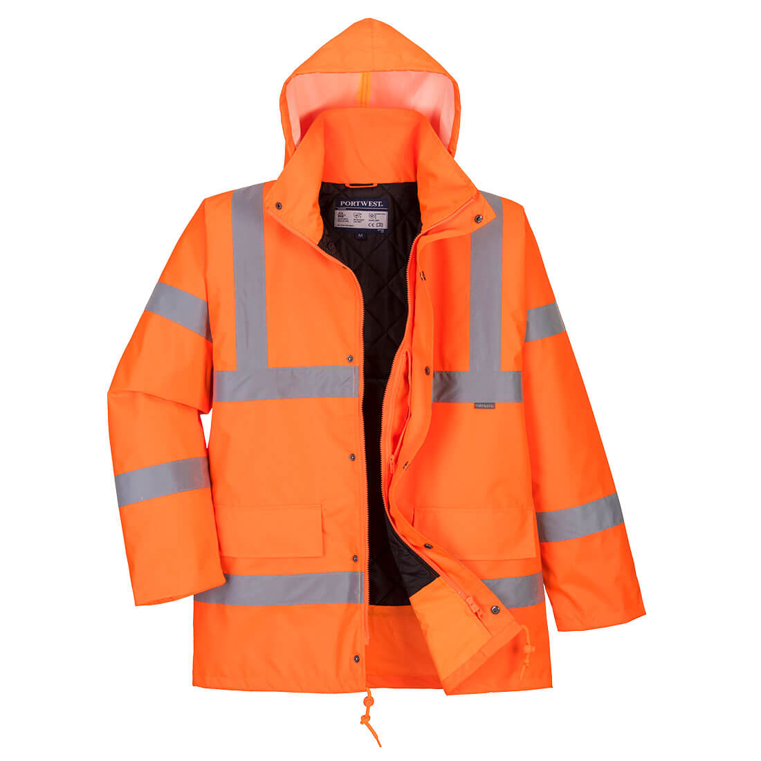 Hi-Vis Breathable Winter Traffic Jacket - ORRR