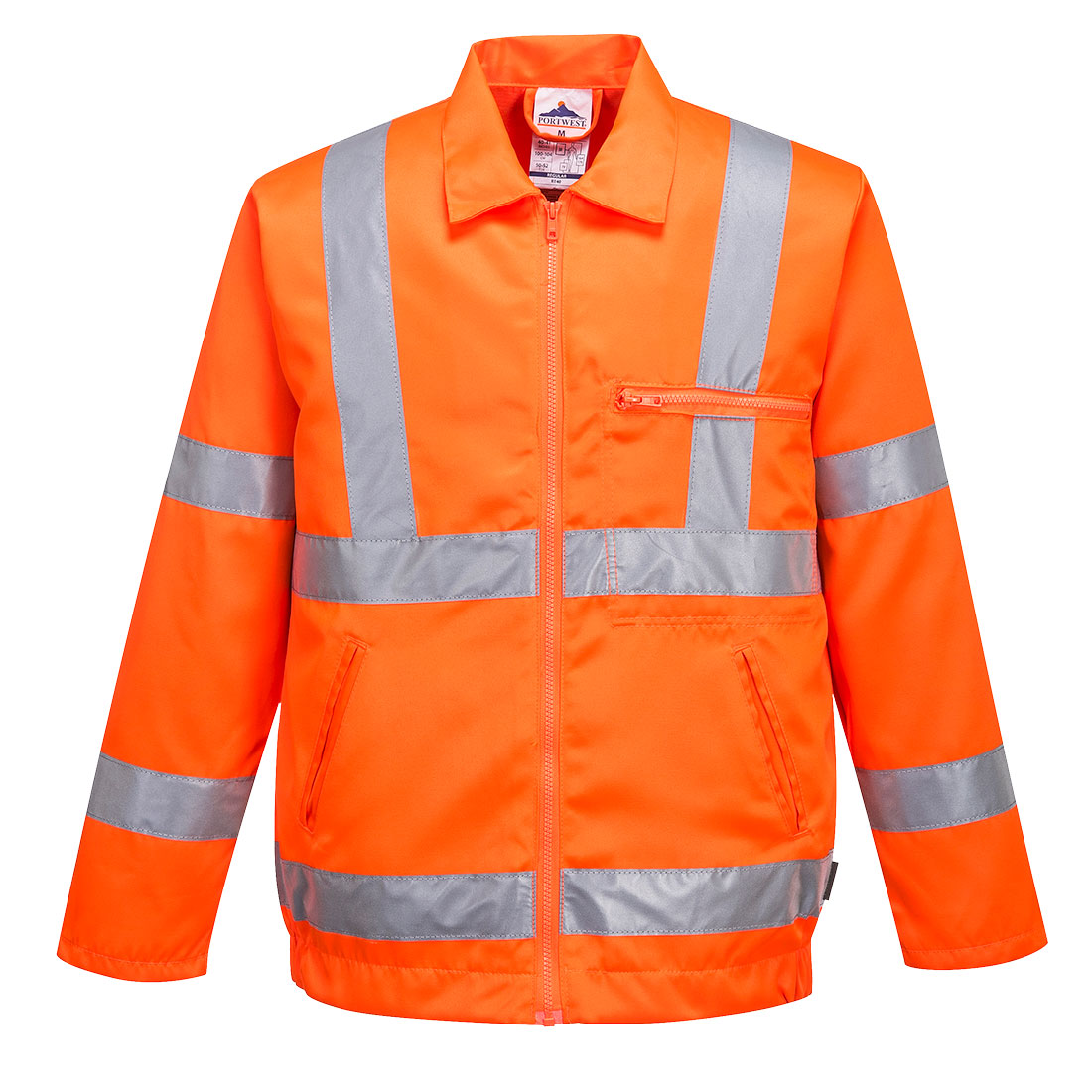 Hi-Vis Polycotton Bomber Jacket - ORRR