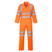 Hi-Vis Polycotton Service Coverall - ORRR