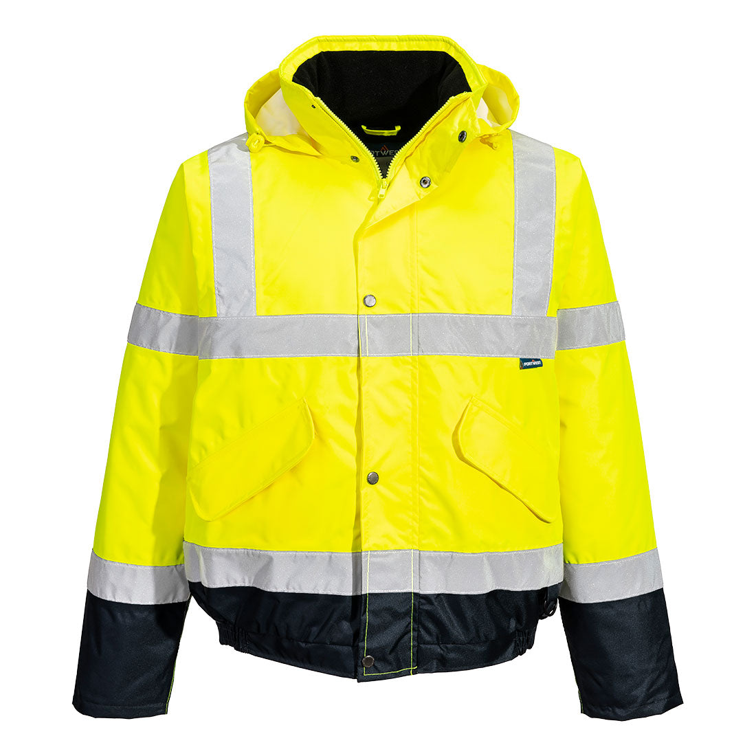 Hi-Vis Contrast Winter Bomber Jacket - YNRR