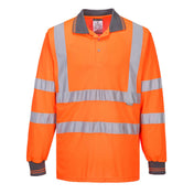 Hi-Vis Polo Shirt L/S - ORRR