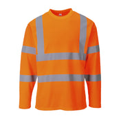 Hi-Vis Cotton Comfort T-Shirt L/S - ORRR