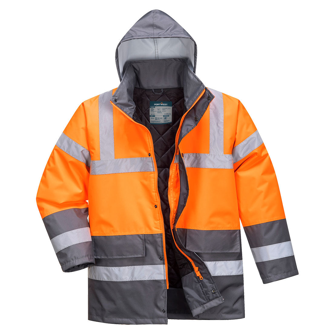 Hi-Vis Contrast Winter Traffic Jacket - OGY