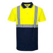 Hi-Vis Contrast Polo Shirt S/S - YNRR