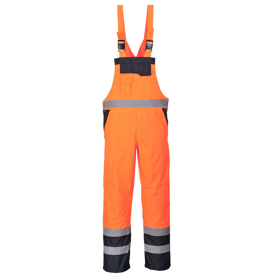 Hi-Vis Contrast Winter Bib and Brace - ORRR