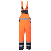 Hi-Vis Contrast Winter Bib and Brace - ORRR