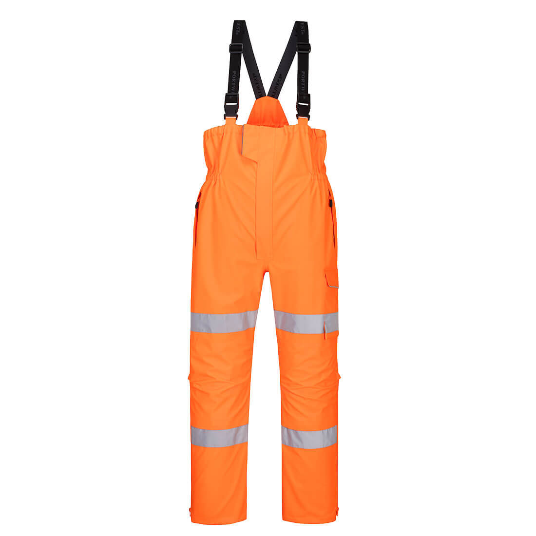Hi-Vis Extreme Rain Bib and Brace - ORRR