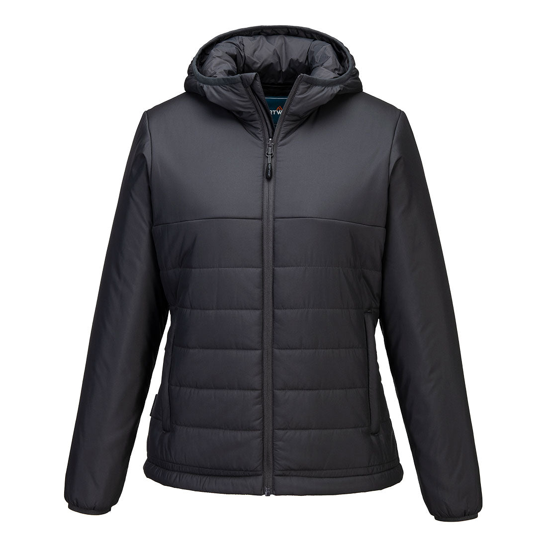 Professional Women's Hooded Insulated Baffle Jacket - MGRR