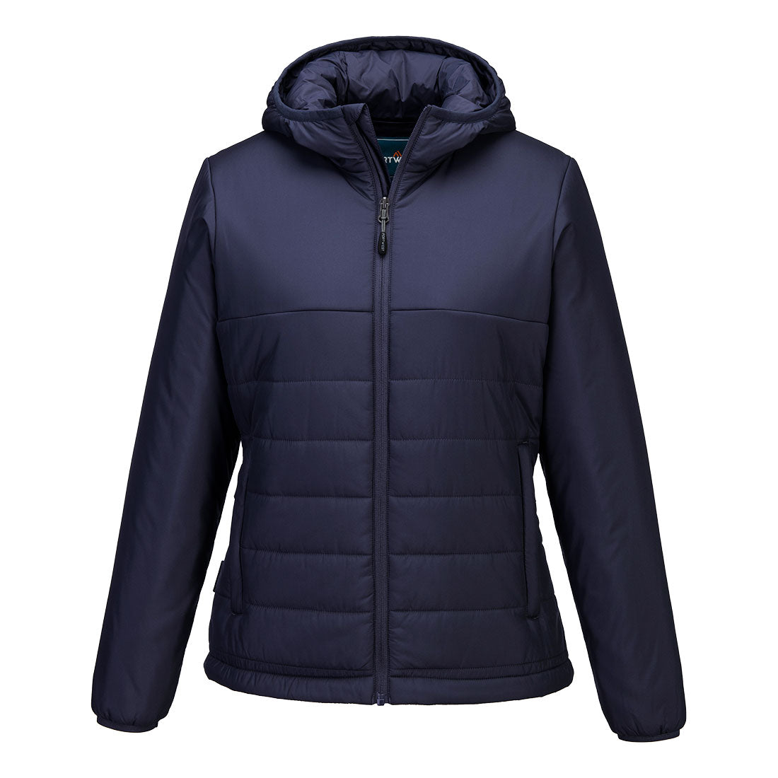 Professional Women's Hooded Insulated Baffle Jacket - NVRR
