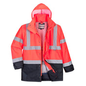 Hi-Vis 5-in-1 Contrast Executive Jacket - RNRR