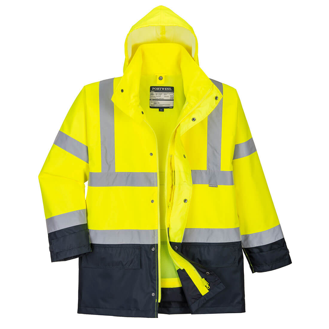 Hi-Vis 5-in-1 Contrast Executive Jacket - YNRR