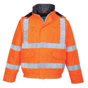 Bizflame Rain Hi-Vis FR Winter Bomber Jacket - ORRR