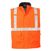 Bizflame Rain Hi-Vis FR Bodywarmer - ORRR