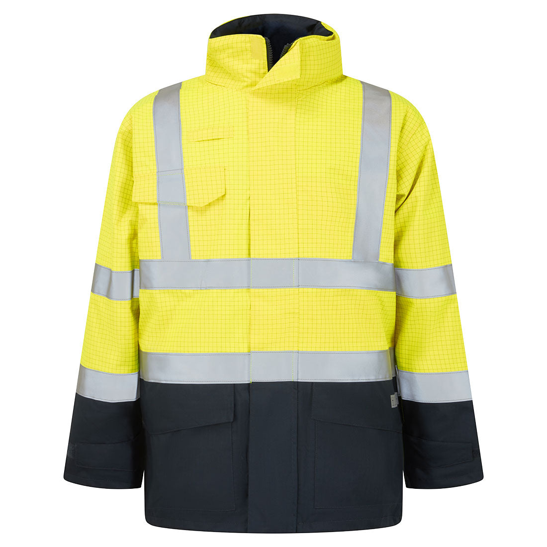 Bizflame Rain Hi-Vis Constrast FR Jacket - YNRR