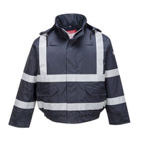 Waterproof Flame Resistant Winter Bomber Jacket | Bizflame Rain S783