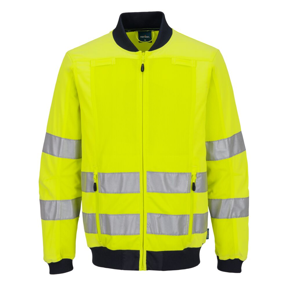 Hi-Vis Mesh Panel Work Jacket - YNRR