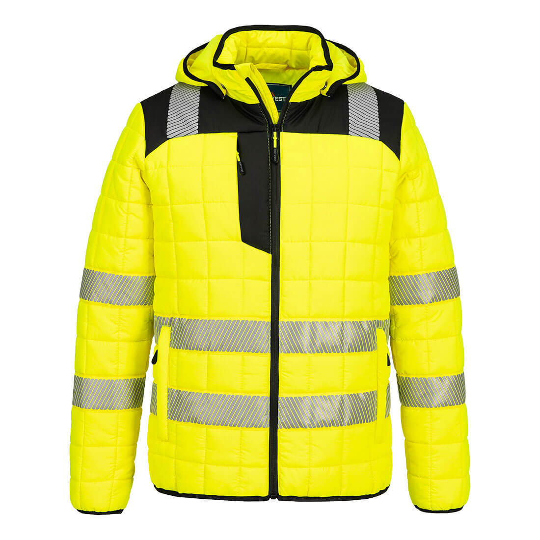 PW3 Hi-Vis Square Baffle Jacket - YBRR