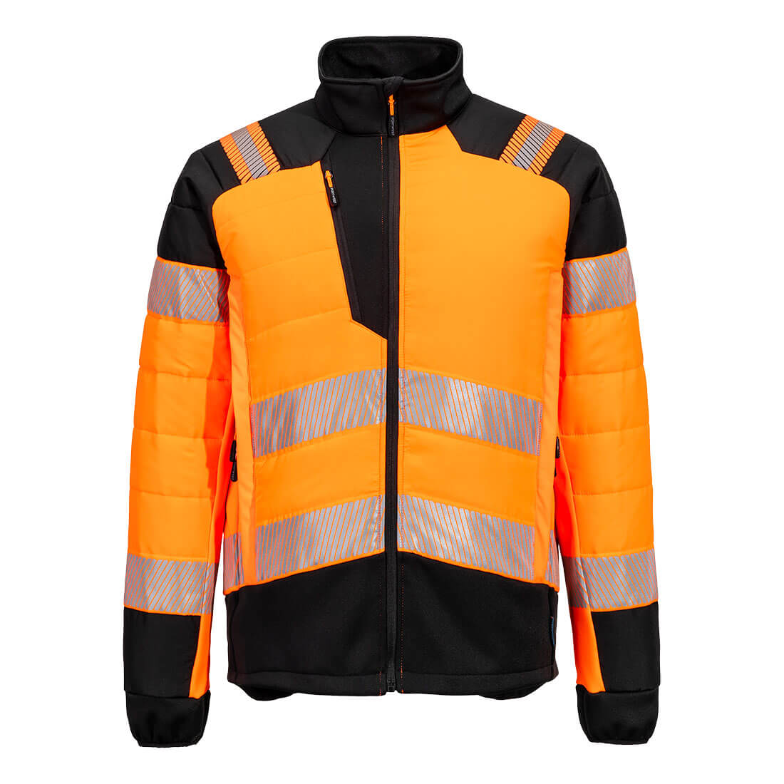 PW3 Hi-Vis Hybrid Baffle Jacket - OBRR