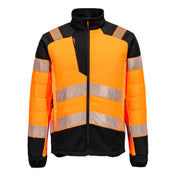 PW3 Hi-Vis Hybrid Baffle Jacket - OBRR