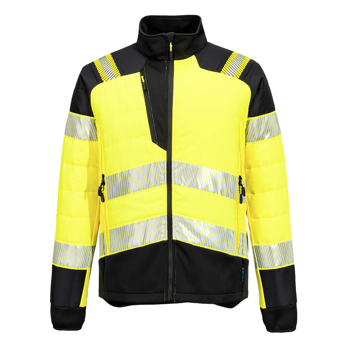 PW3 Hi-Vis Hybrid Baffle Jacket - YBRR