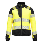 PW3 Hi-Vis Women's Hybrid Baffle Jacket - YBRR
